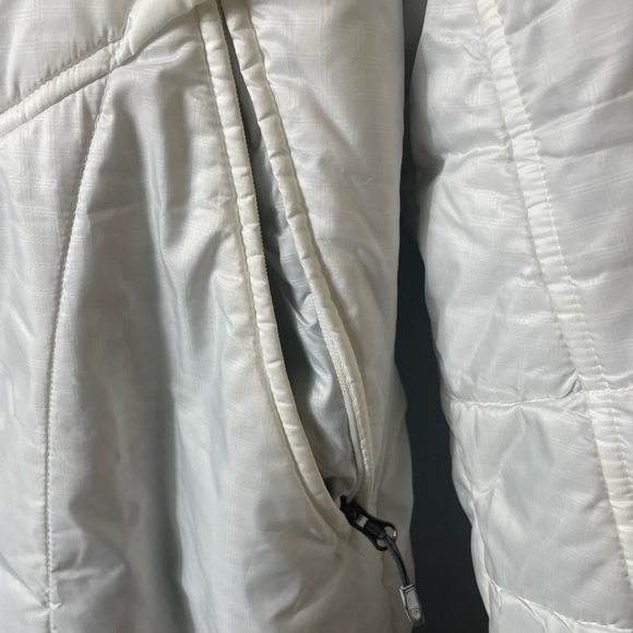 Columbia Omni Heat Thermal Comfort White Puffer Jacket - Picture 5 of 9